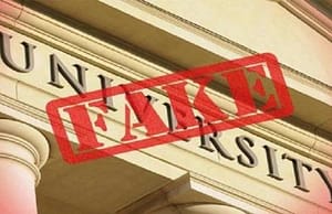 দেশের ভুয়ো বিশ্ববিদ্যালয়গুলির ইউজিসির তালিকা fake-university-india-picture