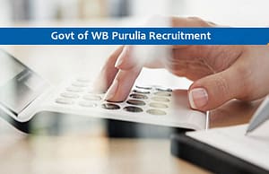 পুরুলিয়ায় অ্যাকাউন্ট্যান্ট ও ডেটা এন্ট্রি অপারেটর ২৭